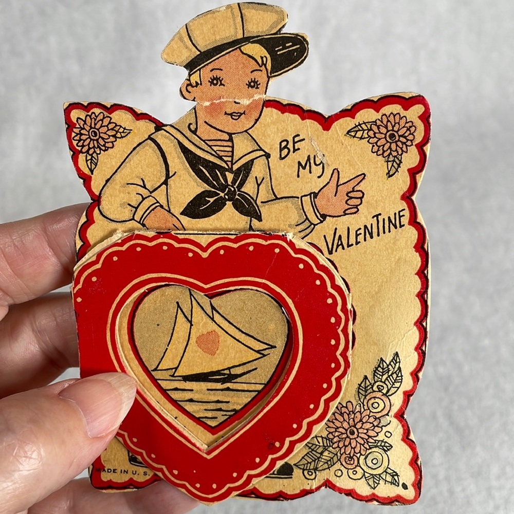 Antique Valentine’s Day Card Early 1900’s